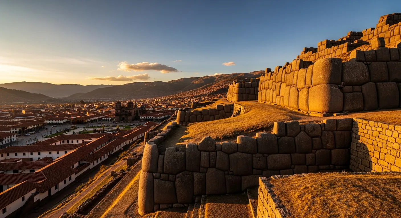 Cusco's historic center framed by the Andes